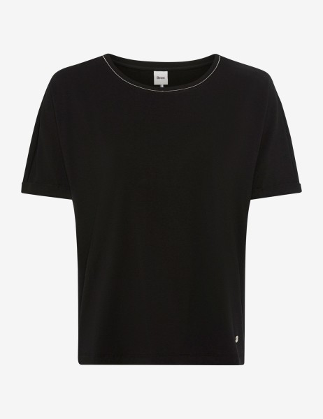 BRAX CAELEN Kurzarm T-Shirt black 90637400 36-3608-02