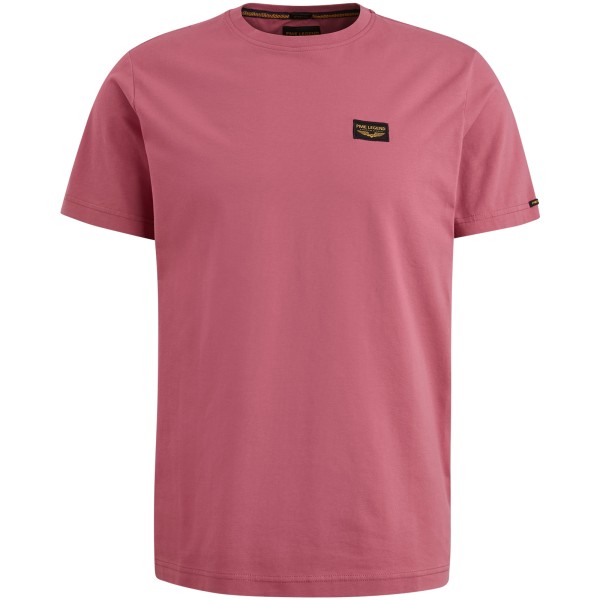 PME LEGEND Shortsleeve Rundhals Shirt Guyver Tee rose wine PTSS2502599-3211
