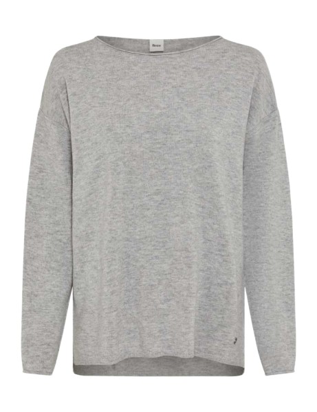 BRAX LIZ Strickpullover cozy grey 90192000 31-2007-08 - Merino Cashmere