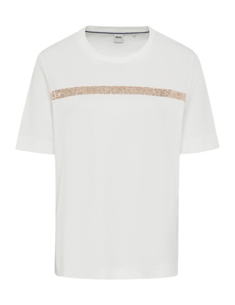 BRAX CIRA Kurzarm T-Shirt cremeweiß 90639700 36-5858-98