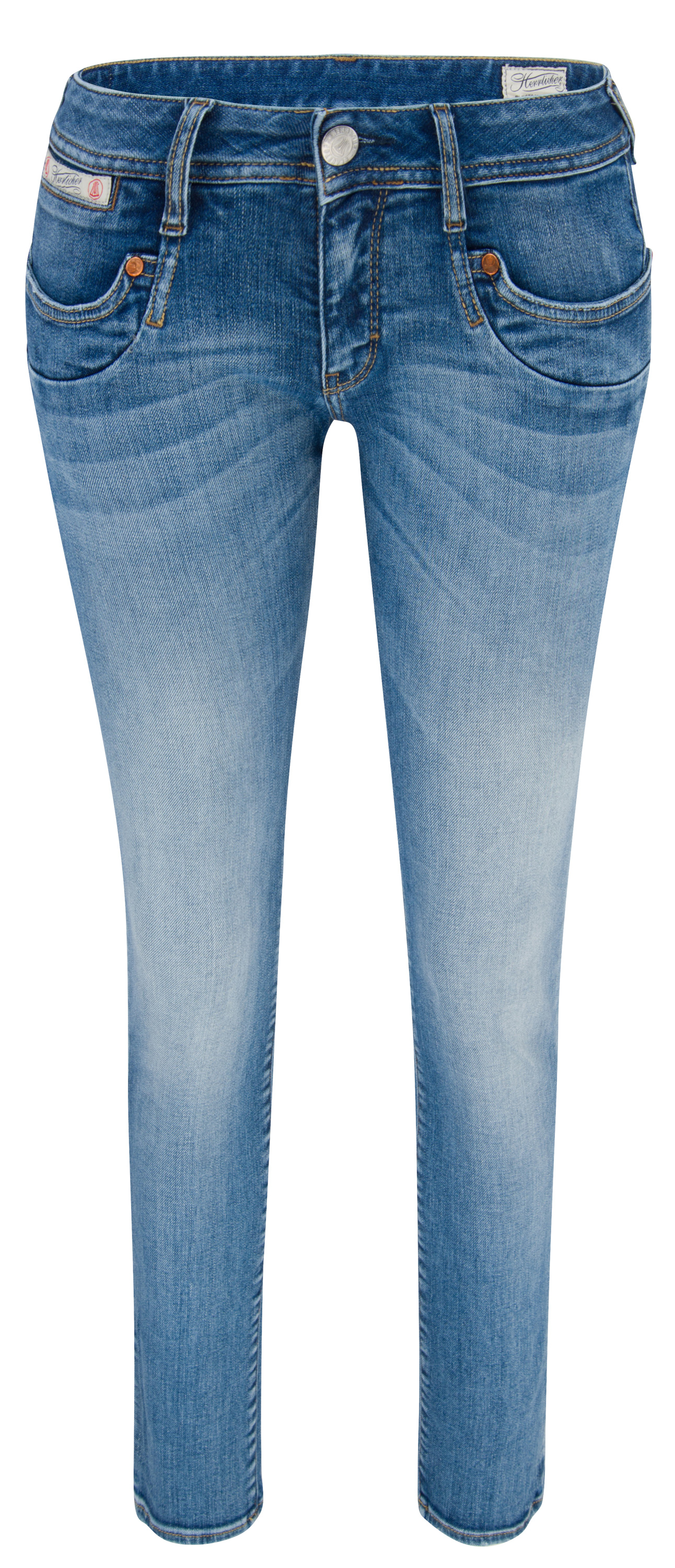 PIPER Damen | blue 5650-OD100-666 DENIM Jeans faded Piper | | ORGANIC Organic Jeans HERRLICHER Jeans-Manufaktur | | Slim Denim Herrlicher
