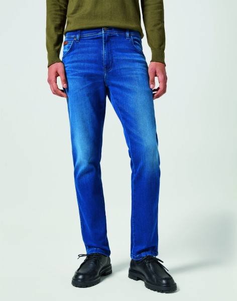 WRANGLER TEXAS SLIM blue jam 112358217 - FREE TO STRETCH