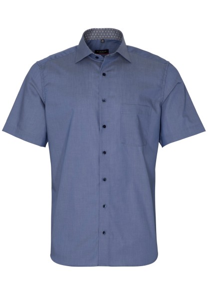 ETERNA MODERN FIT Kurzarm Hemd twill blau 3368-08-C15K