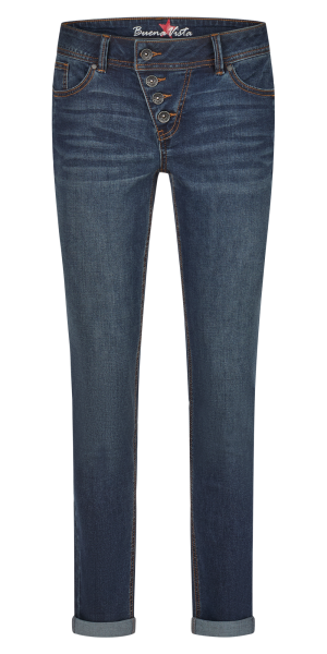 BUENA VISTA MALIBU dark stone 888 B5001 370.5222 - Stretch Denim