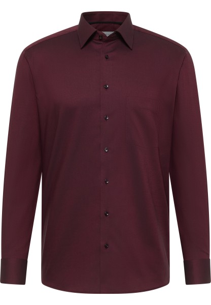 ETERNA MODERN FIT Langarm Hemd flieder-lila natté 8464-97-X181