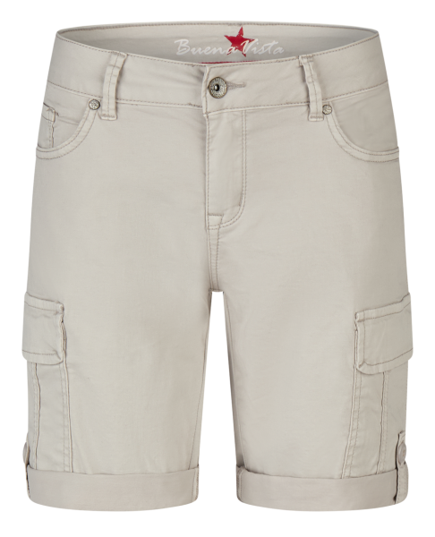 BUENA VISTA CARGO SHORT kreide BV B5710 4003.4271 - Stretch Twill