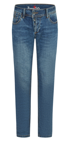 BUENA VISTA MALIBU CC CROPPED underwater blue 2601 B5848 369.8050 - Stretch Denim