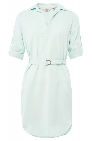 SALSA JEANS HEMDBLUSENKLEID mit Gürtel mint green 122987.5053