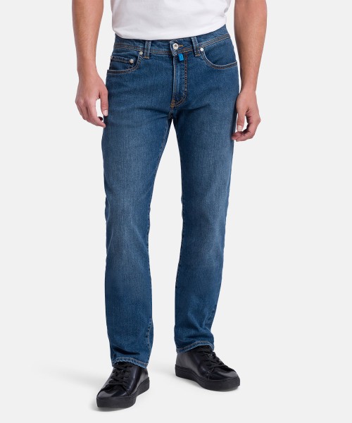 PIERRE CARDIN LYON TAPERED ocean blue stonewash 34510 8037.6831 - FUTUREFLEX