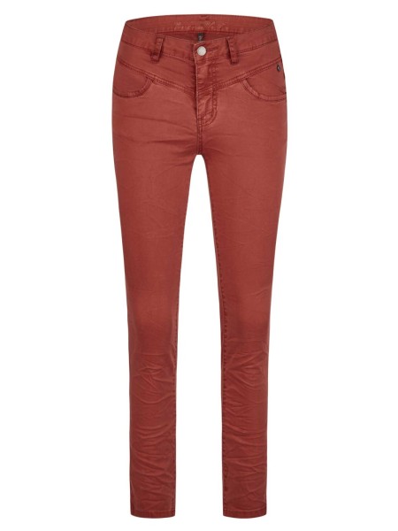 BUENA VISTA FLORIDA-B cropped carmine 2307 B5829 4003 HL.8688 - Stretch Twill