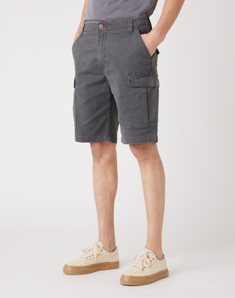 WRANGLER CASEY CARGO SHORTS dark shadow W1C35085J