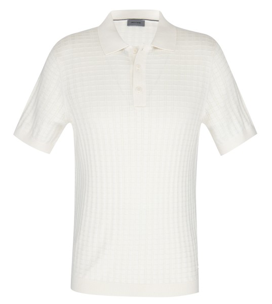 PIERRE CARDIN POLOSHIRT STRICK perlweiss 51964 5146.1006