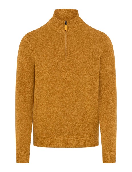 BRAX STEFFEN Langarm Pullover safran 70133000 27-2358-66