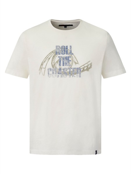 PADDOCKS T-SHIRT Kurzarm Shirt Rundhals off white 38149 7043.0119