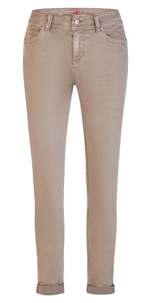 BUENA VISTA MALIBU-ZIP HIGH stone 888 B5914 4141.5902 - Stretch Twill
