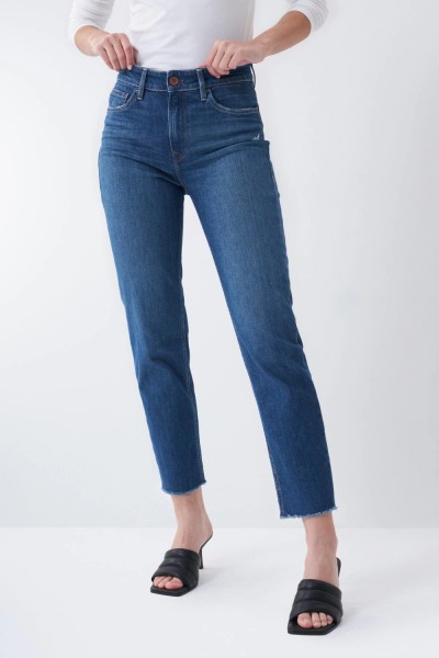 SALSA JEANS TRUE CROPPED SLIM washed blue 126042.8503