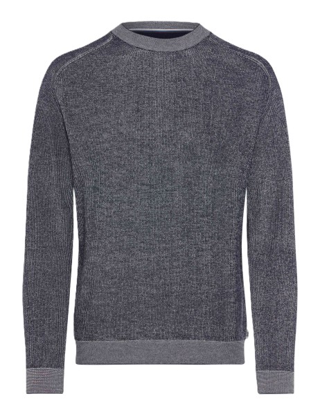 BRAX ROB Strickpullover Rundhals universe 70131400 27-3078-24