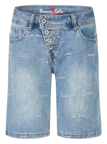 BUENA VISTA MALIBU SHORT bellissima denim BV B5025 410 E.8625 - Stretch Denim