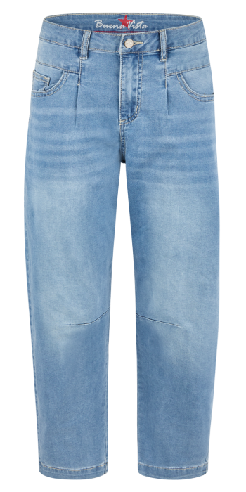 Buena Vista Cordhose Vintage Grey - Weite Barrel Hose Mit Hoher Taille