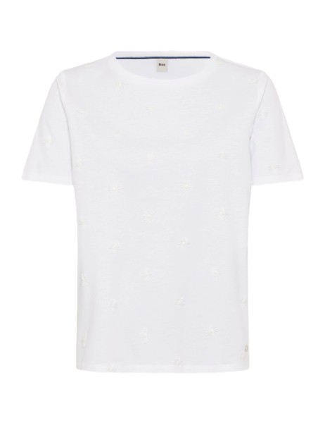 BRAX CIRA.S T-Shirt Rundhals offwhite knitted 90667700 90-0067-98