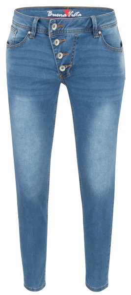 BUENA VISTA MALIBU 7/8 middle blue 2508 B5122 102.9035 - Cozy Denim