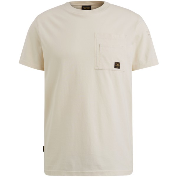 PME LEGEND Kurzarm Shirt jersey bone white PTSS2503565-7013 - CARGO