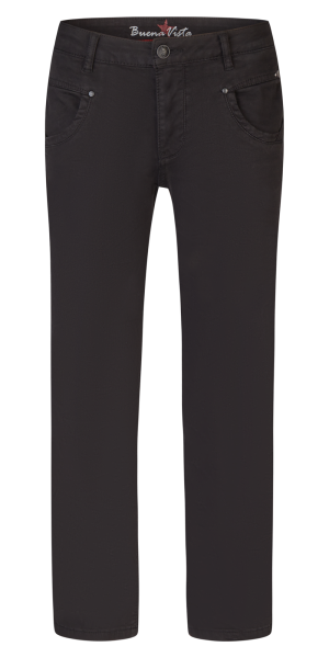 BUENA VISTA ANNA C STRAIGHT 7/8 black 888 B5859 4141.014 - Stretch Twill