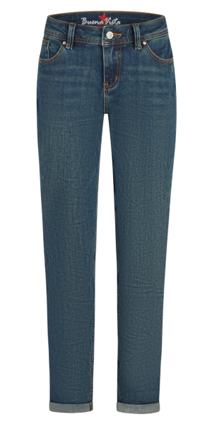 BUENA VISTA MALIBU-ZIP HIGH dark blue 2601 B5914 355.8978 - Stretch Denim
