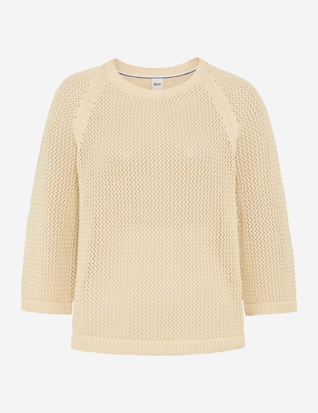 BRAX NALA Strickpullover 3/4 Arm dark ecru 90113800 90-6009-94