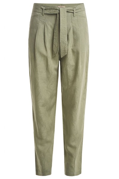 SALSA JEANS MARGARET CAPRI light olive jaquard 125700.1105