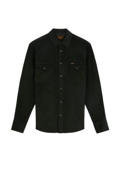 WRANGLER WESTERN SHIRT Langarm Cordhemd rosin 112386901