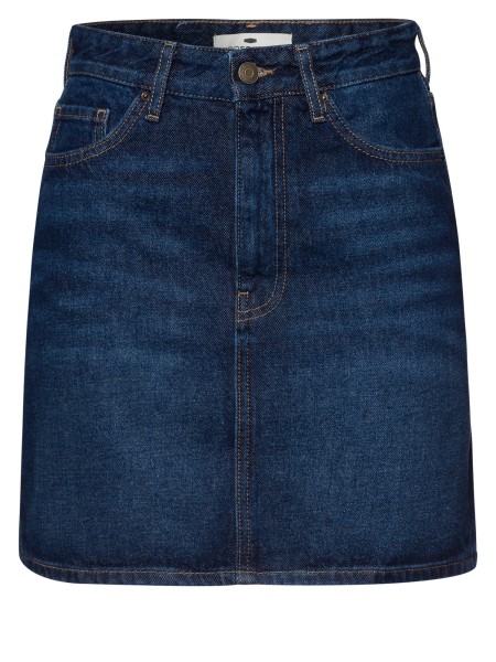 CROSS JEANS SKIRT Mini Rock A-Linien deep blue B302-011