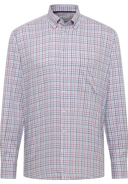ETERNA COMFORT FIT Langarm Hemd twill rosa kariert 1278-50-E114