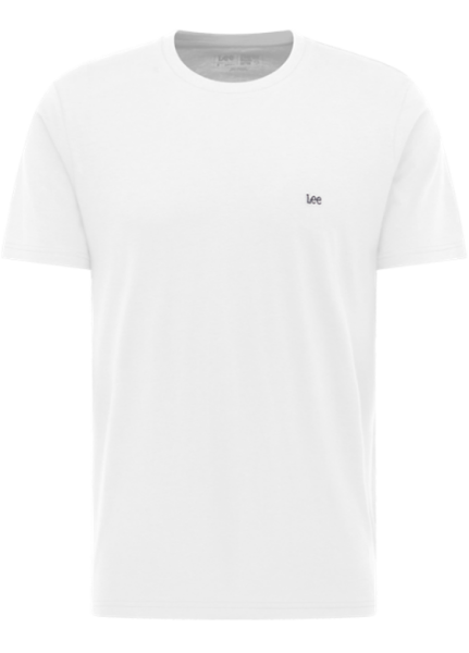 LEE SS PATCH LOGO TEE T-Shirt white 112376605