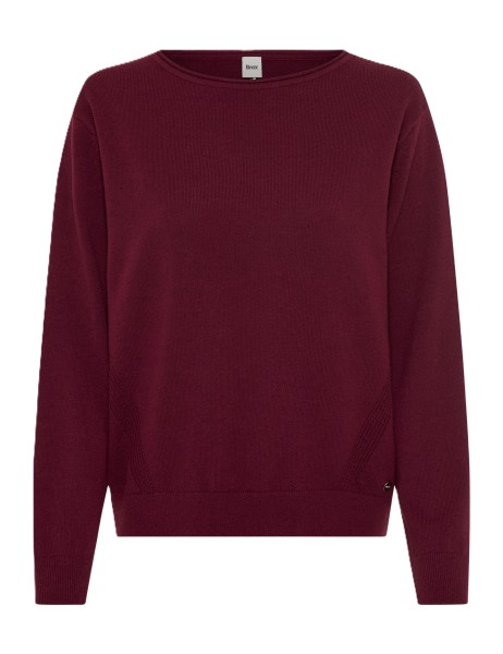 BRAX LISA Langarm Pullover blackberry violet 90119600 90-6027-82