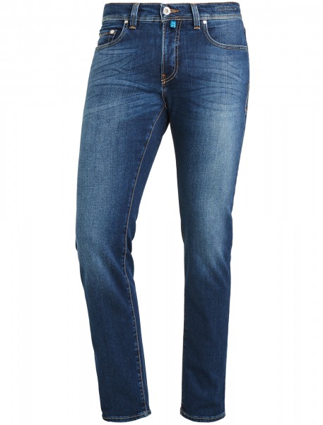 PIERRE CARDIN FUTUREFLEX LYON dark vintage blue used washed 3451 8880.01