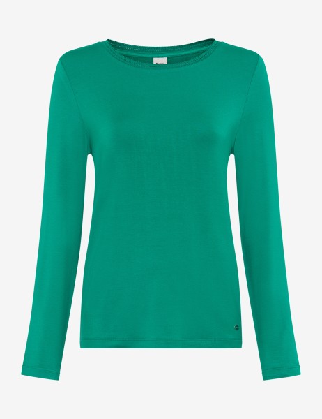 BRAX CARINA.L Langarm Shirt smaragd 90655500 37-4608-31