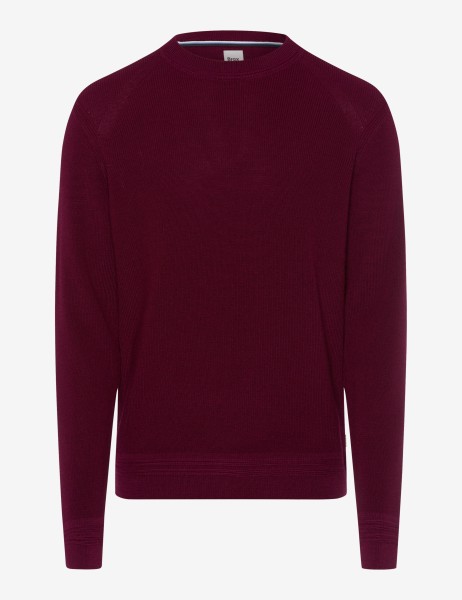 BRAX ROY Strickpullover Rundhals velvet 70129300 21-2007-41