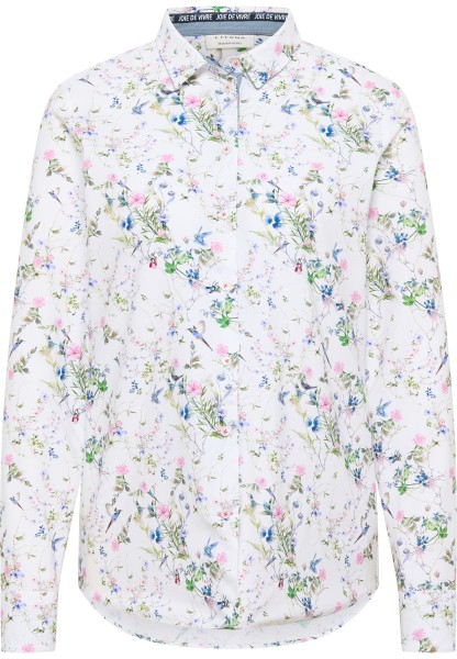 ETERNA REGULAR FIT Langarm Bluse weiß-floral 7121-14-D235 | Regular Fit |  Eterna | Blusen | Damen Bekleidung | Jeans-Manufaktur