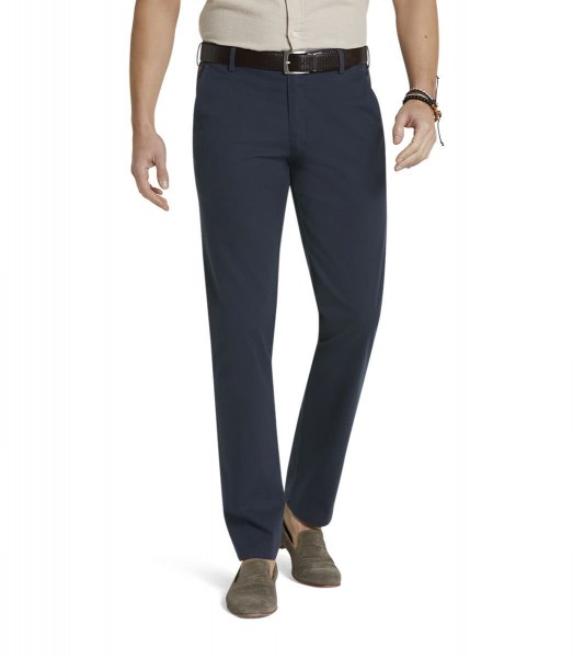 MEYER BONN MICRO FANCY Chino deep blue 1-5039-19
