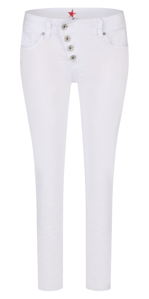 BUENA VISTA MALIBU 7/8 white 888 B5122 4003 O.032 - Stretch Twill