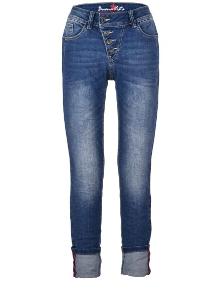 BUENA VISTA MALIBU 7/8 wanderlust blue 2301 B5122 300.9423 - Stretch Denim