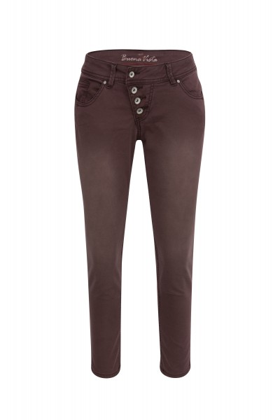 BUENA VISTA MALIBU 7/8 aubergine 2107 J5122 SD108 HL4.2150 - Sweat Denim