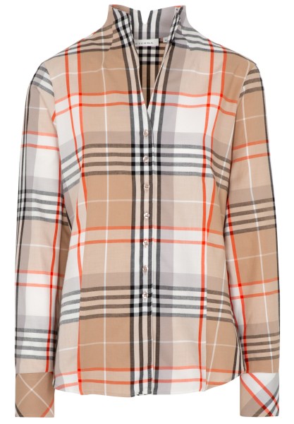 ETERNA REGULAR FIT Langarm Bluse Flanell 6321-22-D935