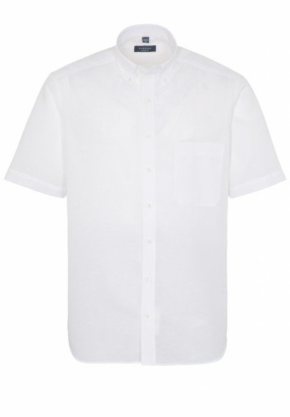 ETERNA COMFORT FIT LEINEN Kurzarm Hemd weiß 2022-00-K294