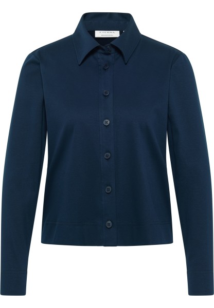 ETERNA LOOSE FIT Langarm Bluse marine 5158-19-D546 - JERSEY SHIRT