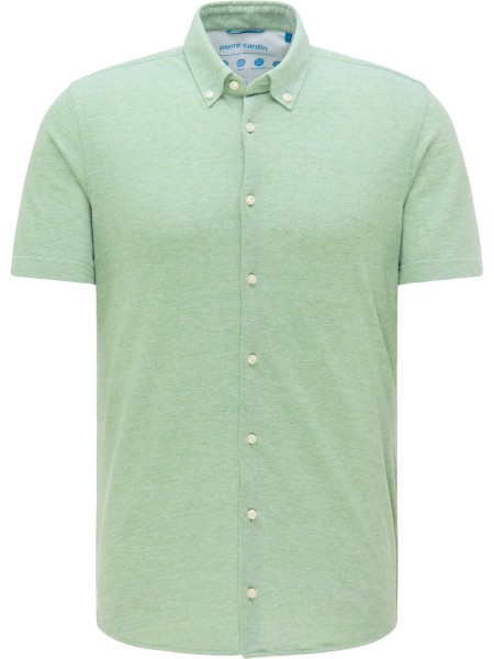 PIERRE CARDIN SLIM FIT Hemd Kurzarm green 3621 27460.9034 - FUTUREFLEX