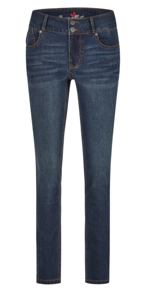BUENA VISTA TUMMYLESS dark stone 888 B5664 370.5222 - Stretch Denim