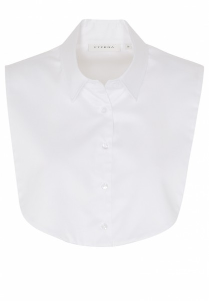 ETERNA EINSTECKKRAGEN BLUSE spitzer Kragen weiß 5585 A766.00