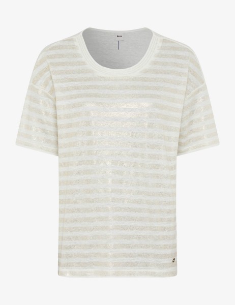 BRAX CANDICE Kurzarm T-Shirt almond 90638600 36-7218-54